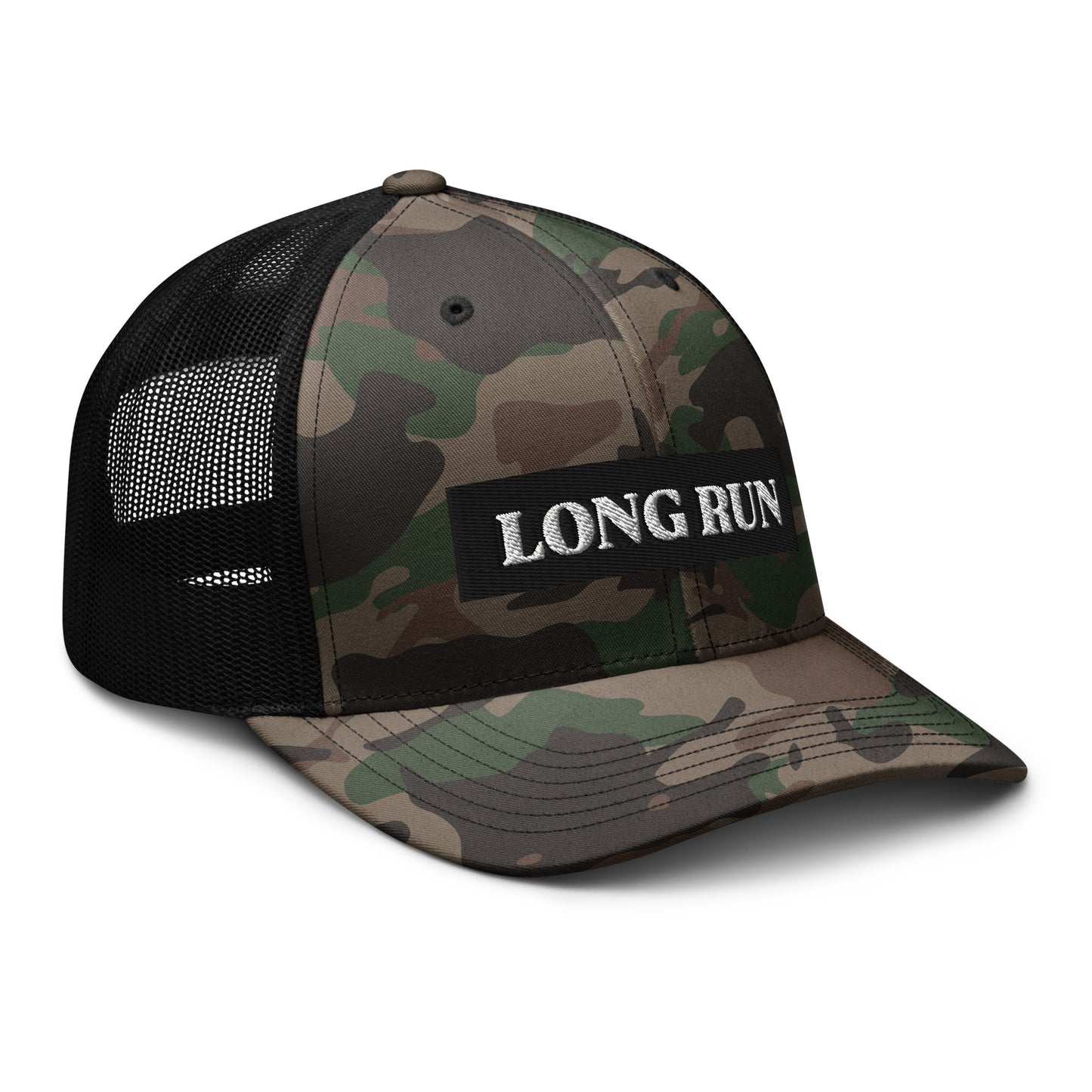 Long Run Camouflage trucker hat