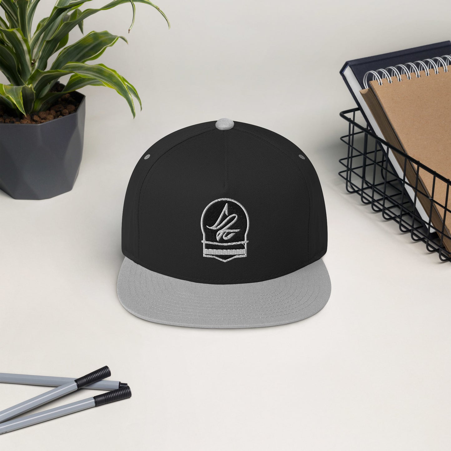 LONGᴚUN Crown snapback-black/gray